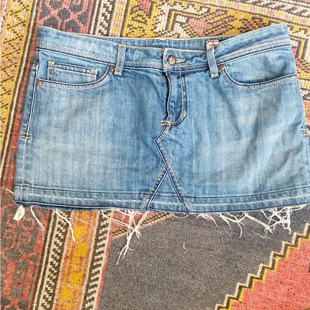 Y2K People’s Liberation ~ Irene Denim mini skirt